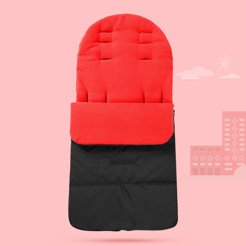 Universal-Kinderwagenschlafsack - warmer Fußsack mit Fleece