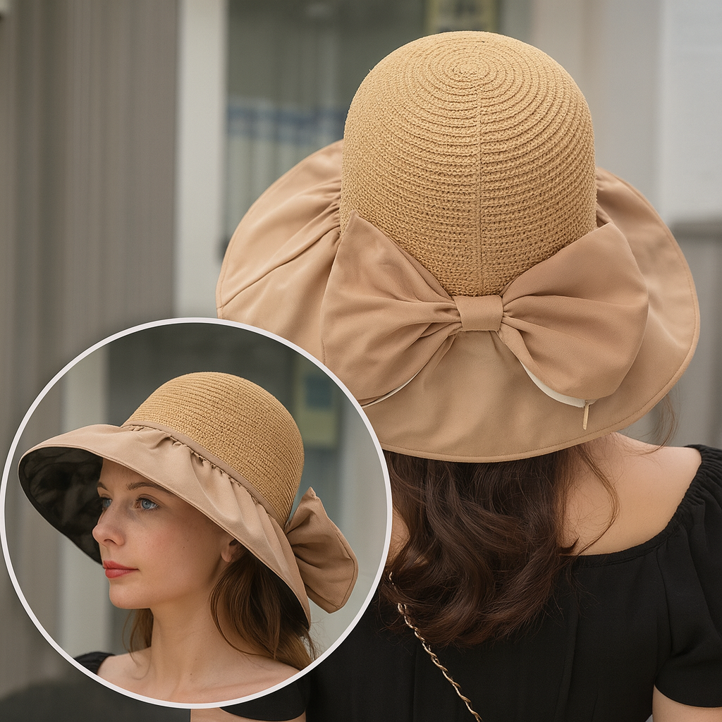 ELEGANCEBRIM – Eleganter Sonnenhut für stilvollen UV-Schutzr Krempe für UV-Sonnenschutz