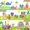 MagnaMonti Tiles – Magnetisches Montessori-Bauset für kreative Kinder ab 3 Jahren