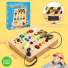 FunTune Montessori Tableau d'Activités – Plateau de Jeu Musique & Lumières pour Tout-Petits