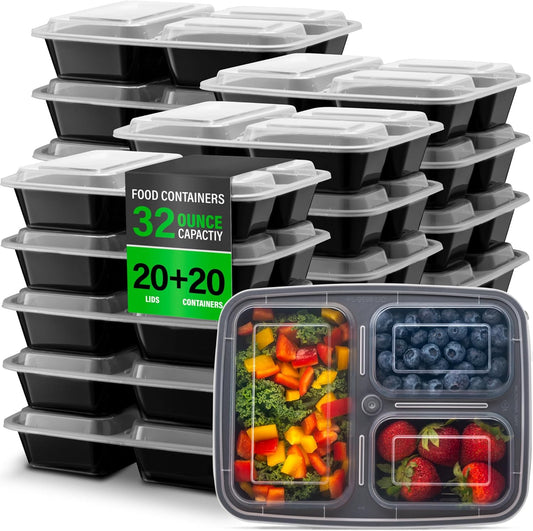 BENTO MEALBOX – Bento Box con 3 scomparti per pasti strutturati e bilanciati
