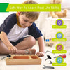SkillCraft Busy Board – Montessori Lernbrett mit echtem Werkzeug für Kinder ab 3 Jahren