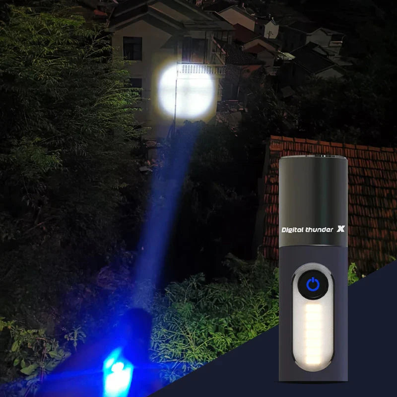 Multifunktionale LED-Taschenlampe