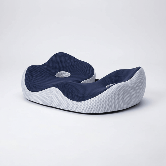POSTURE RELAX – Rutschfestes Sitzkissen aus Memory-Schaum für Reisen & Arbeitsplatz