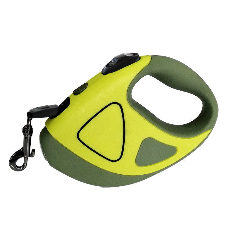 BRIGHTLEASH – Guinzaglio per cani LED con riflettori e meccanismo di retrazione per passeggiate sicure