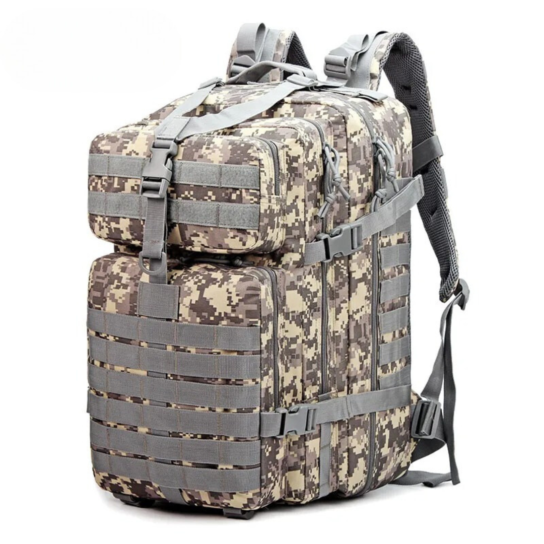 AdventurePack – Zaino tattico da 50 L con scomparto per laptop e protezione antifurto