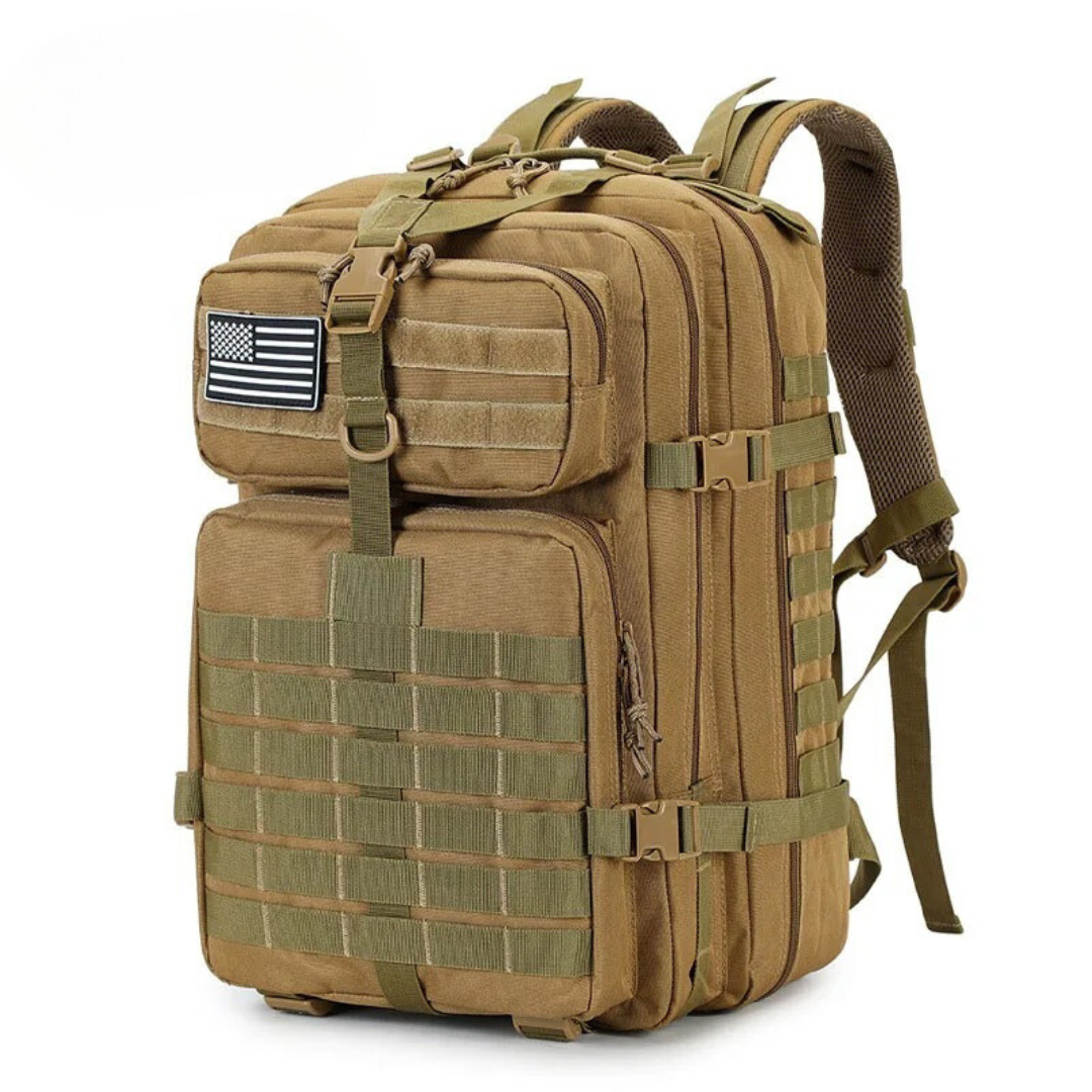 AdventurePack – Zaino tattico da 50 L con scomparto per laptop e protezione antifurto