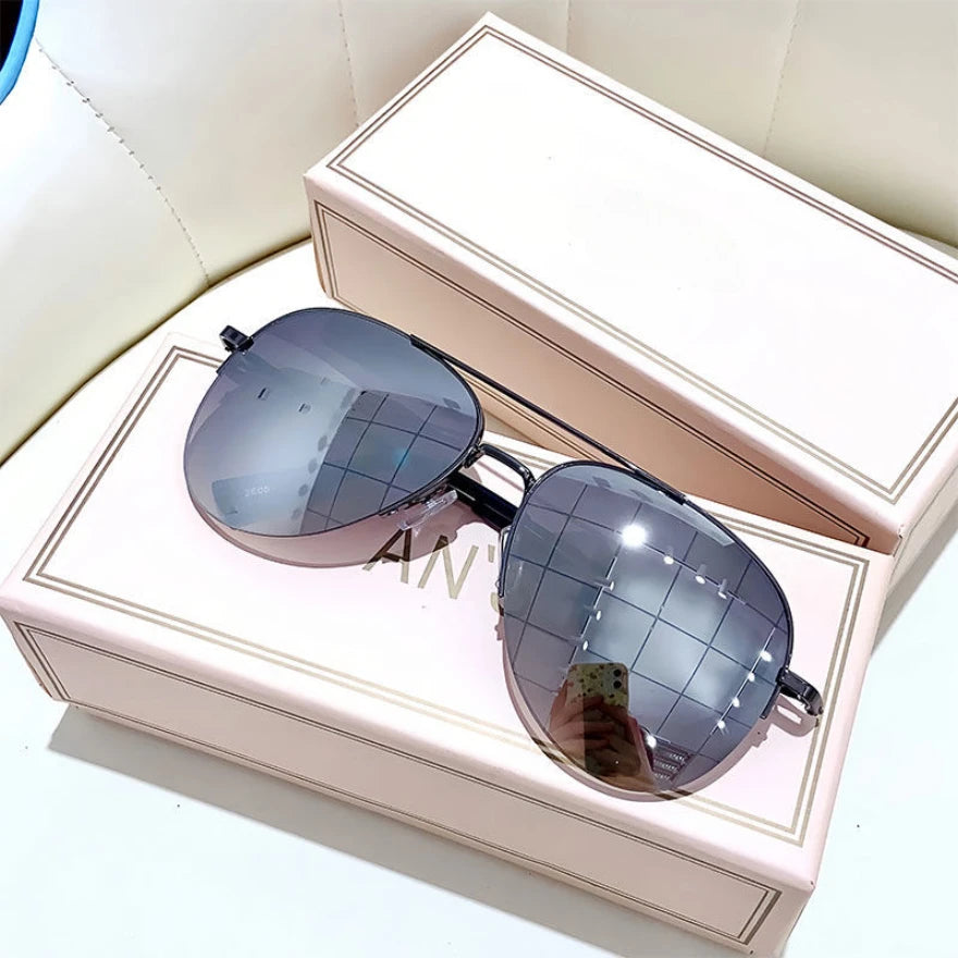 AEROGLIDE SHADES – Pilotenzonnebril voor heren met kleurverloop en UV400-bescherming