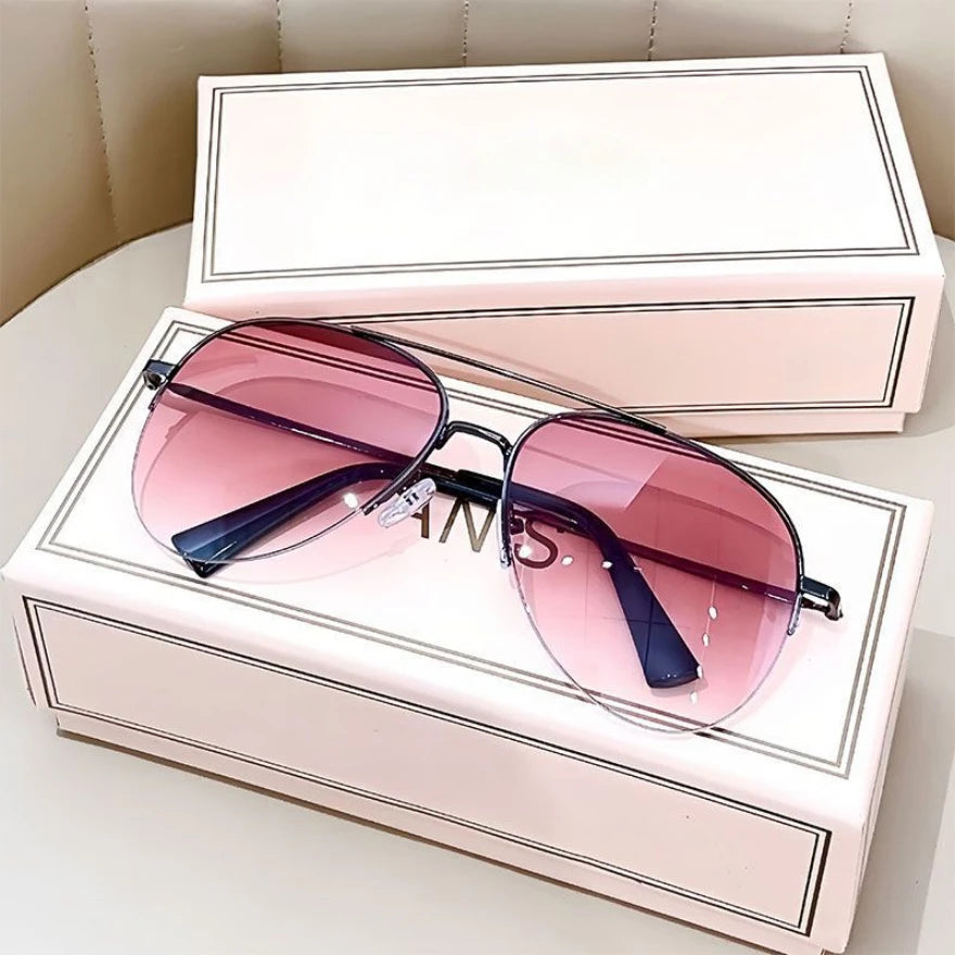 AEROGLIDE SHADES – Pilotenzonnebril voor heren met kleurverloop en UV400-bescherming