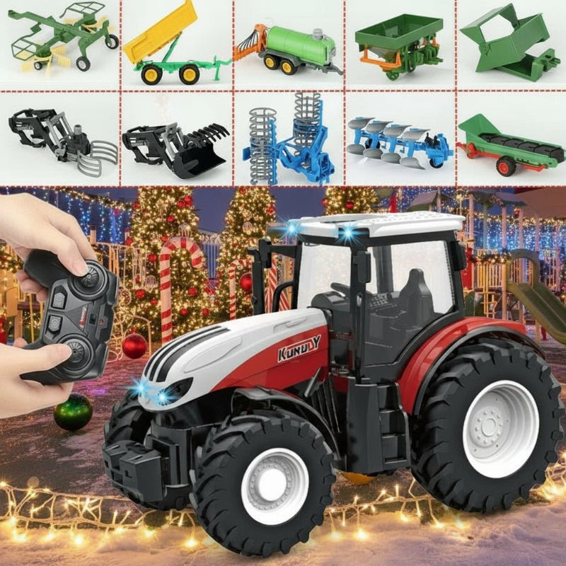 AGROTRAX – 1:24 ferngesteuerter elektrischer Sattelzug mit Beleuchtung 3