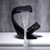 AQUACASCADE waterval-wastafelkraan – elegante eengreepsmengkraan met spa-effect voor uw badkamer