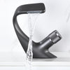 AQUACASCADE waterval-wastafelkraan – elegante eengreepsmengkraan met spa-effect voor uw badkamer