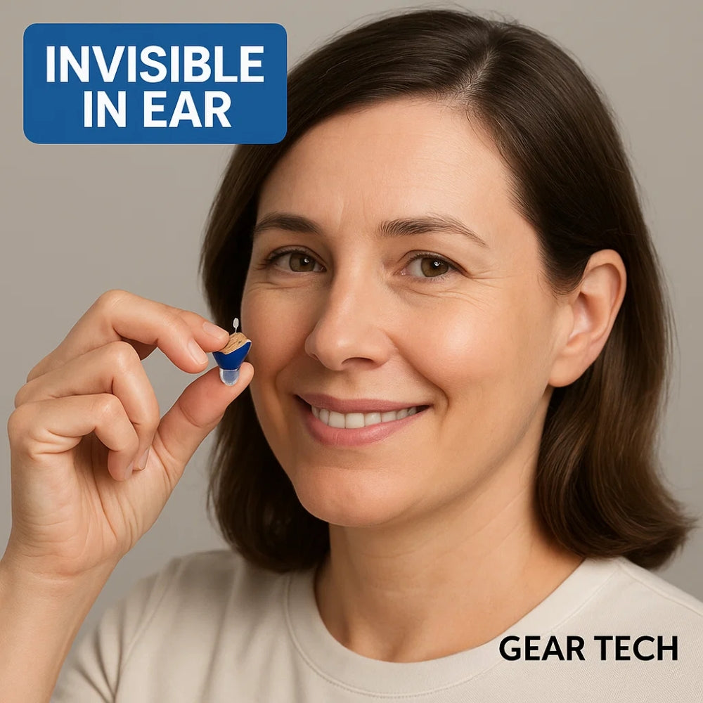 AURIS PRO – Apparecchi acustici invisibili In-Ear per una qualità del suono superiore