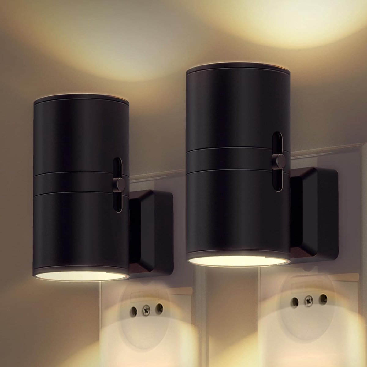AURORA LED-Nachtlampe – Dimmbares Licht mit Sensor für Schlafzimmer & Flur