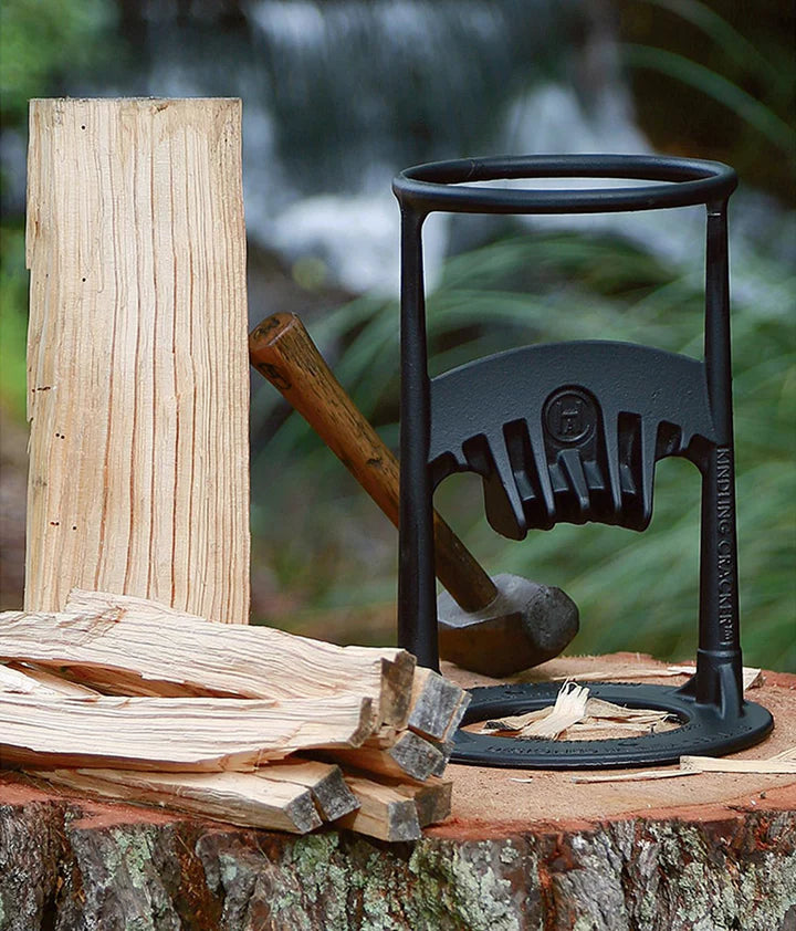 WOODCRACK – Sicherer & müheloser Holzspalter für Kamin und Outdoor