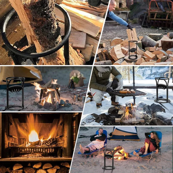 WOODCRACK – Sicherer & müheloser Holzspalter für Kamin und Outdoor