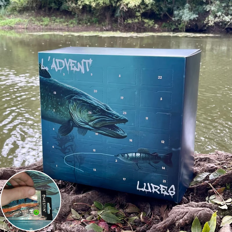 CASTMAS – Adventskalender 2025 für Angler mit 24 einzigartigen Ködern