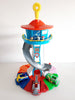 Juego de aventura con tobogán – Set de juego creativo con resbaladilla y coches