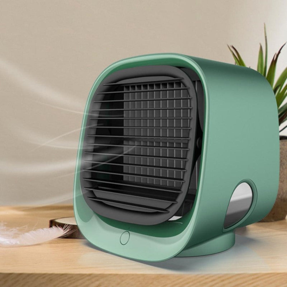 AeroBreeze 2-in-1-Luftkühler und Luftbefeuchter | Doppelfunktion: Kühlung und Feuchtigkeit | Energieeffizientes Luftgerät für den Heimgebrauch 0
