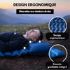 AirTrek Materassino – Materasso da campeggio gonfiabile con pompa a pedale e comfort ergonomico