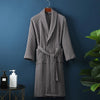 AirWeave Robe – Leichter Unisex Bademantel mit Waffelstruktur