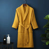AirWeave Robe – Leichter Unisex Bademantel mit Waffelstruktur