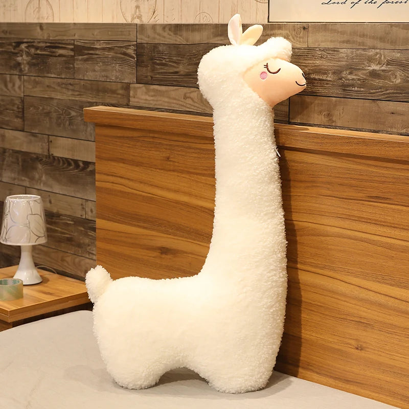 CUDDALPACA – Weiches Alpaka-Plüschtier 130 cm für Kinder & Dekoration