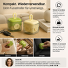 Tragbarer und wiederverwenbarer Fusselroller