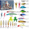 FISHMAS – Set de equipo de pesca para cuenta regresiva de 24 días de Navidad 2025