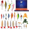 FISHMAS – Set de equipo de pesca para cuenta regresiva de 24 días de Navidad 2025