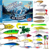 FISHMAS – Set de equipo de pesca para cuenta regresiva de 24 días de Navidad 2025