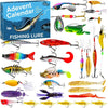 FISHMAS – Set de equipo de pesca para cuenta regresiva de 24 días de Navidad 2025
