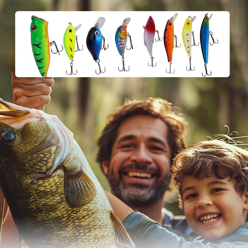 FISHMAS – Set de equipo de pesca para cuenta regresiva de 24 días de Navidad 2025