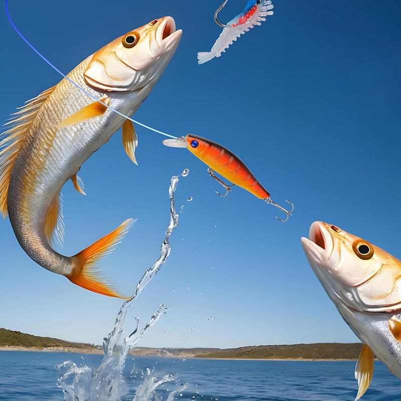 FISHMAS – Set de equipo de pesca para cuenta regresiva de 24 días de Navidad 2025