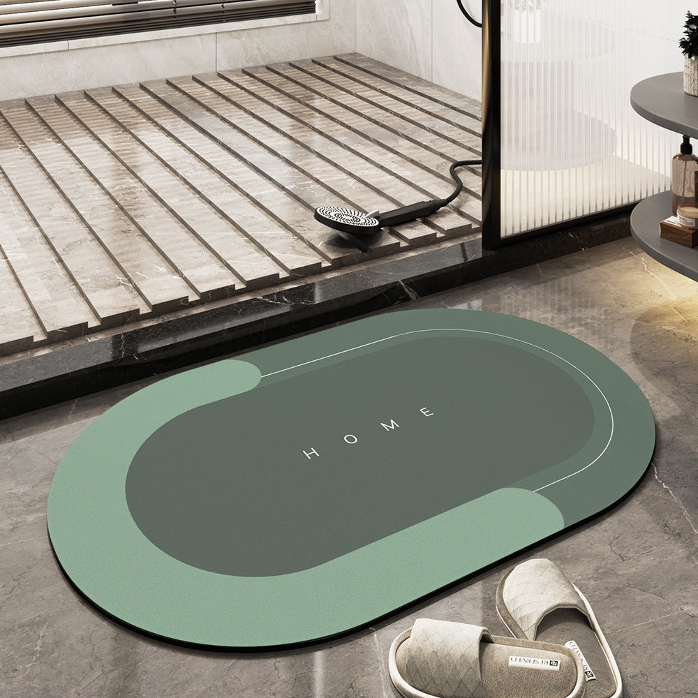 AquaComfort – Alfombrilla de baño de microfibra suave y de secado rápido