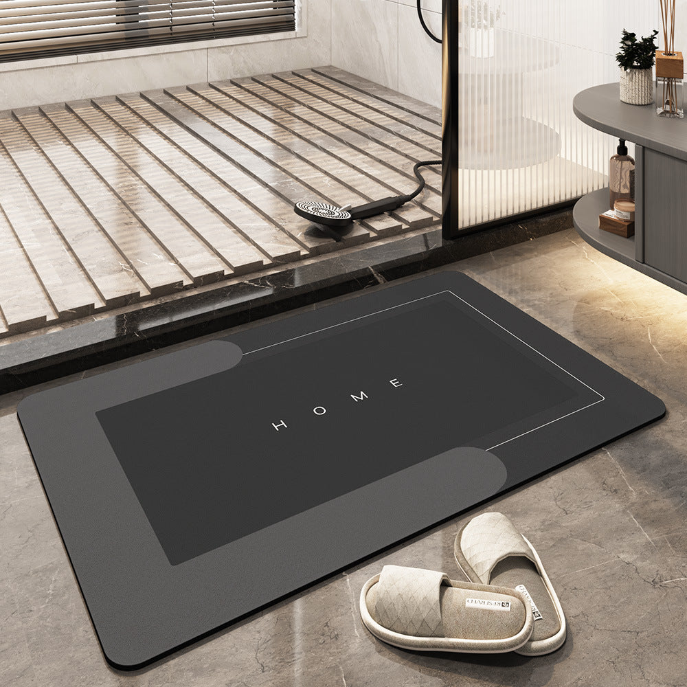 AquaComfort – Alfombrilla de baño de microfibra suave y de secado rápido