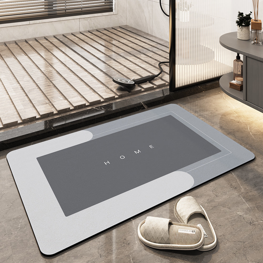 AquaComfort – Alfombrilla de baño de microfibra suave y de secado rápido