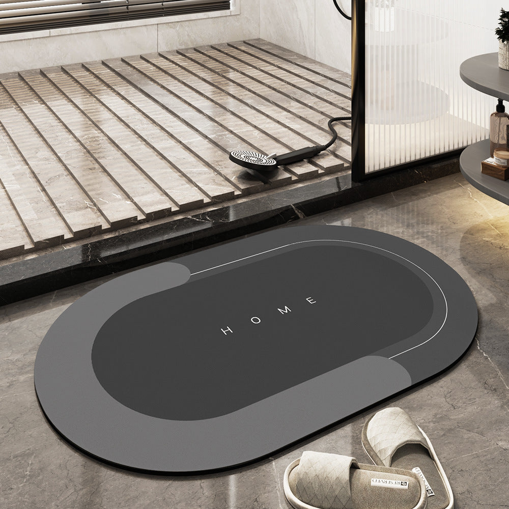 AquaComfort – Alfombrilla de baño de microfibra suave y de secado rápido