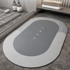 AquaComfort – Alfombrilla de baño de microfibra suave y de secado rápido