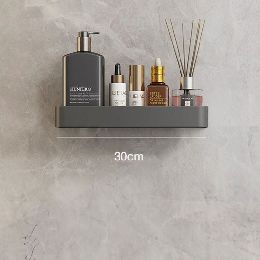 AQUASHELF – Elegante mensola da parete per un'organizzazione del bagno raffinata senza forare muro