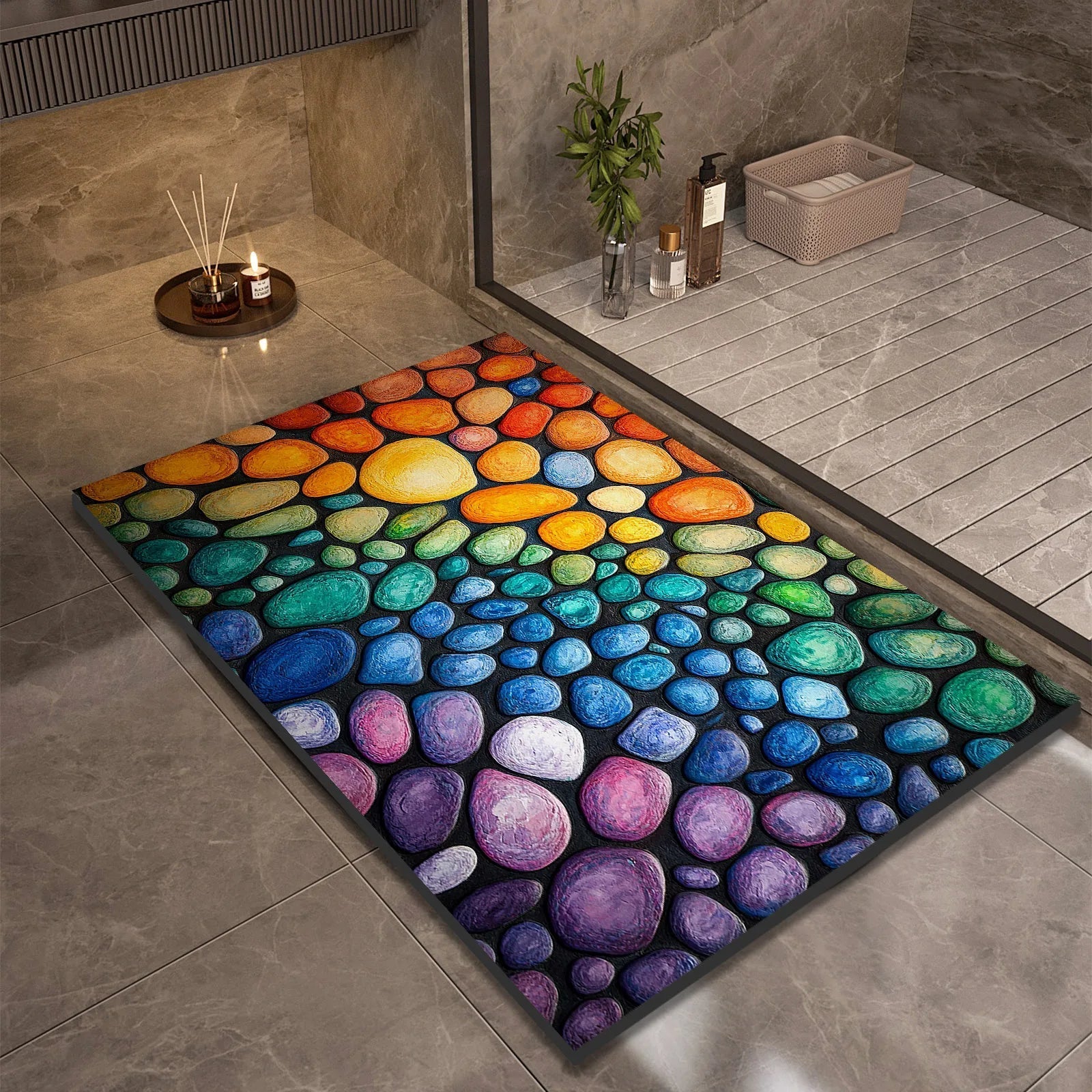STONEDRY BATH MAT – Kieselgur-Badematte für Sicherheit & Komfort