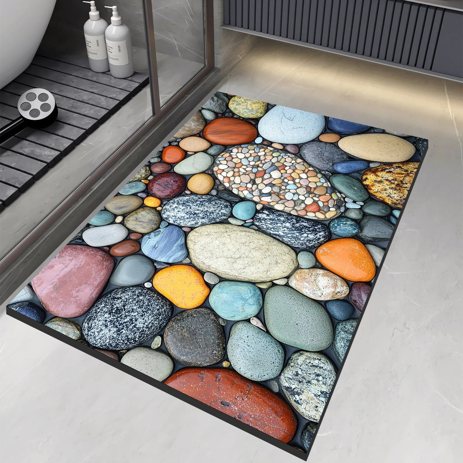 STONEDRY BATH MAT – Kieselgur-Badematte für Sicherheit & Komfort
