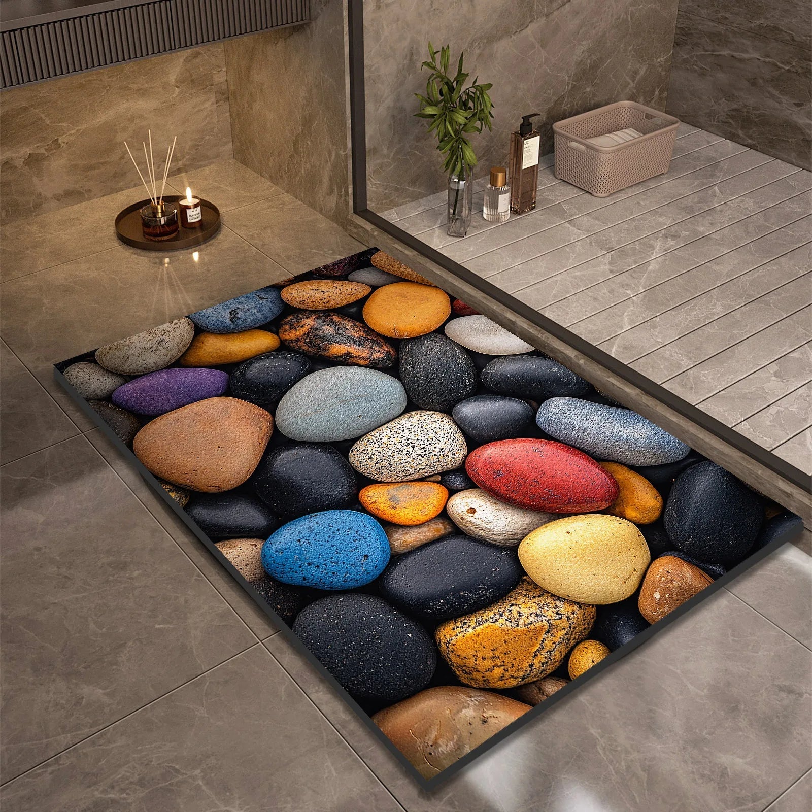STONEDRY BATH MAT – Kieselgur-Badematte für Sicherheit & Komfort