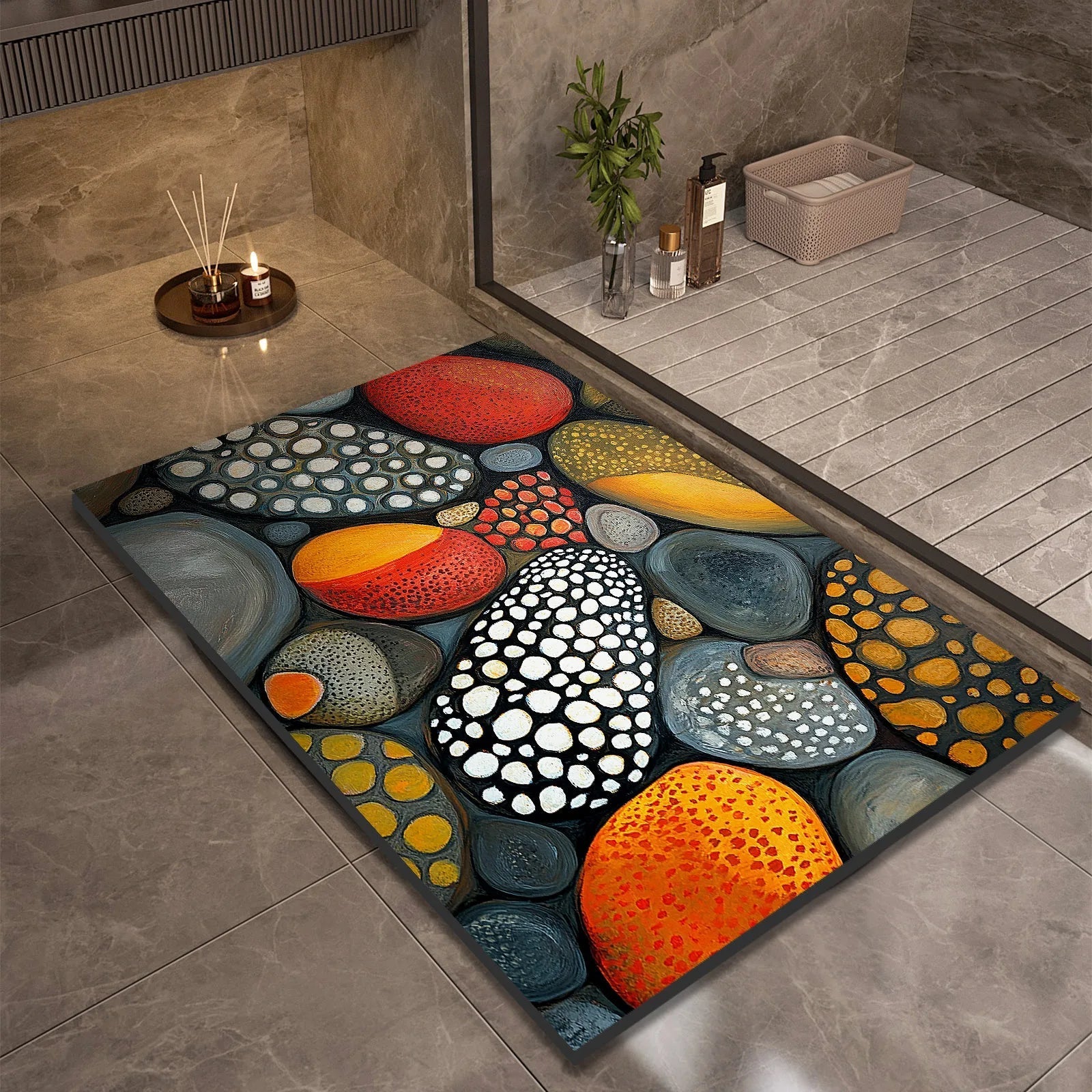 STONEDRY BATH MAT – Kieselgur-Badematte für Sicherheit & Komfort