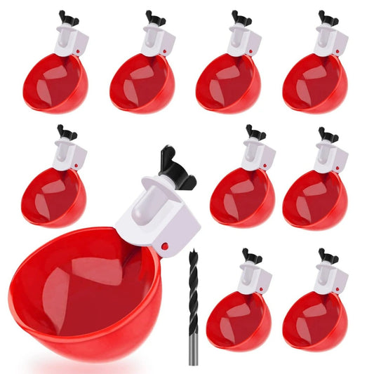 CLUCKFLOW – Abreuvoir automatique pour poulets pour des troupeaux en bonne santé