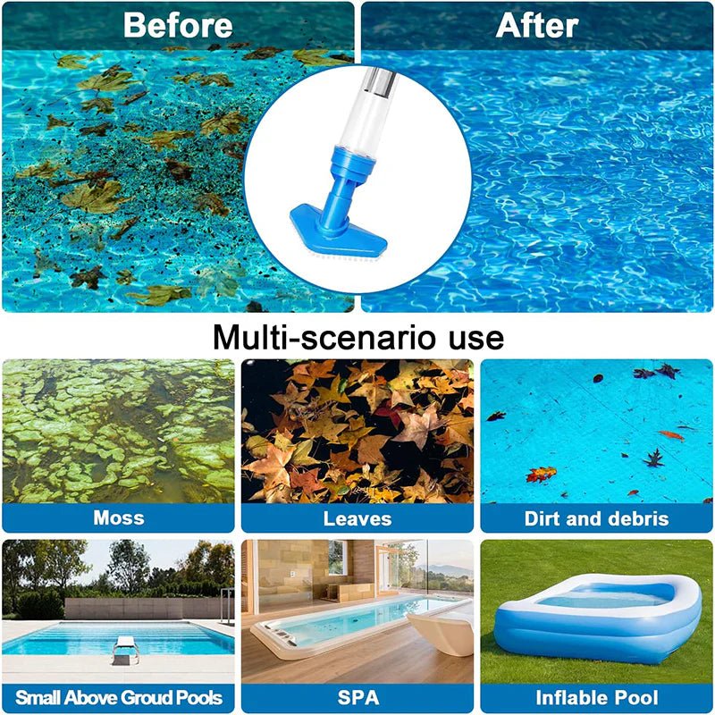 POOLMATE – Aspiradora inalámbrica para piscina para una limpieza sin esfuerzo