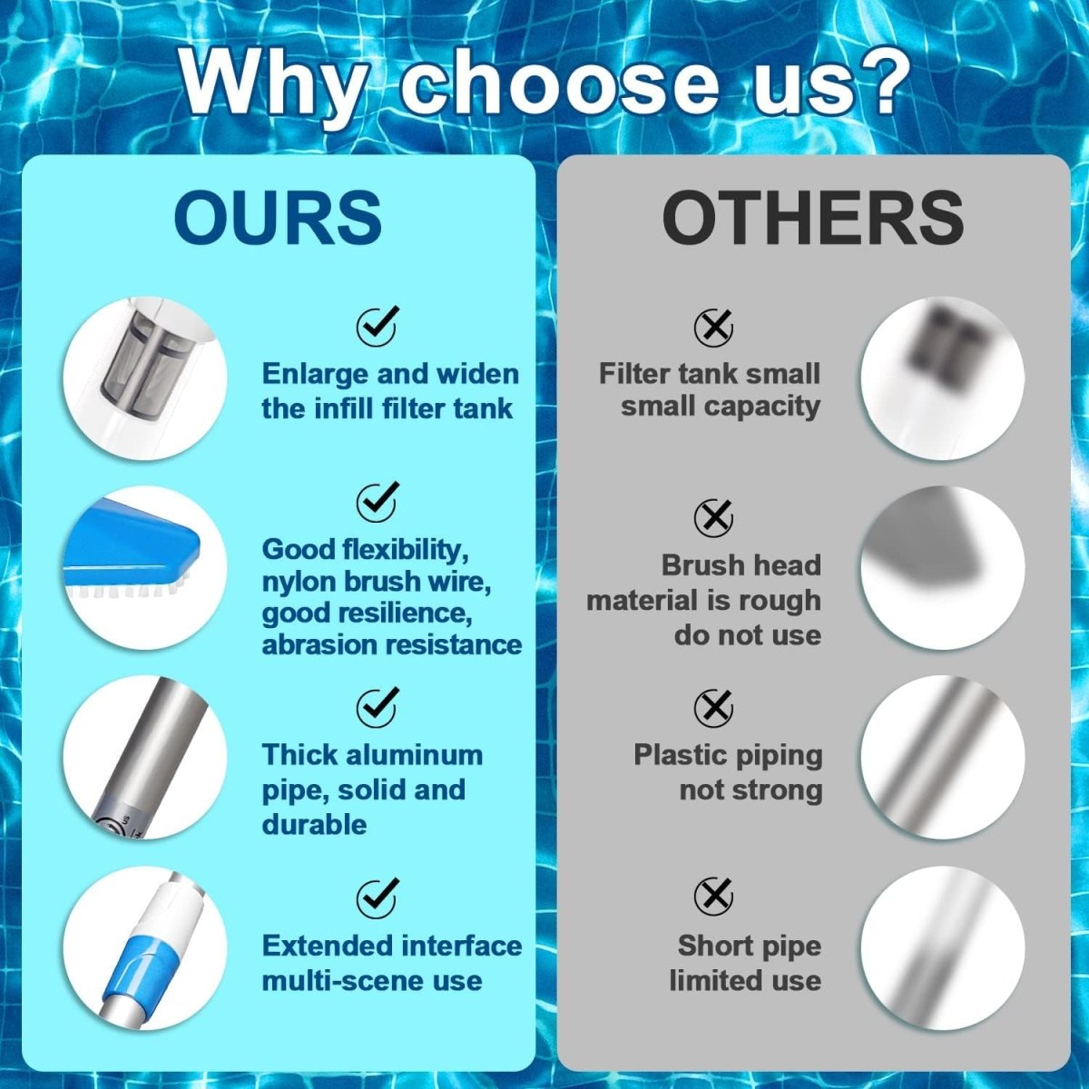 POOLMATE – Aspiradora inalámbrica para piscina para una limpieza sin esfuerzo