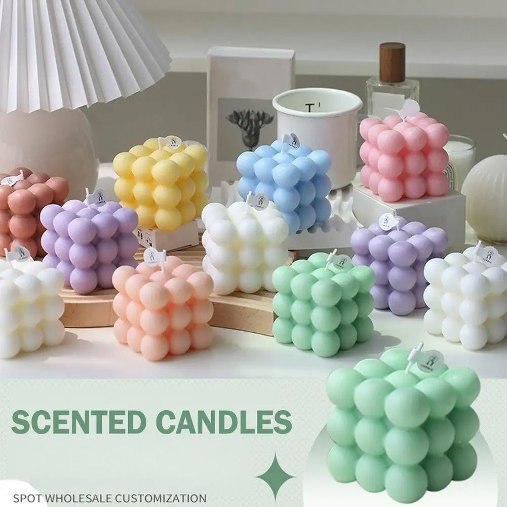 AromaCube – Geurkaars in kubusvorm voor stijlvolle decoratie