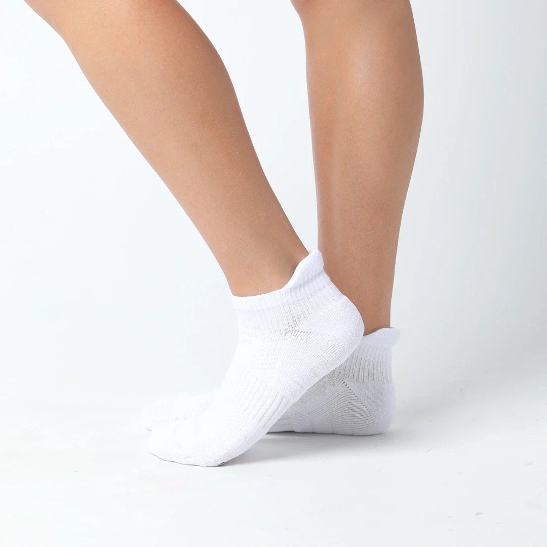 Calze di supporto autentiche – calze a compressione con imbottitura per gambe più leggere e meno dolori ai piedi