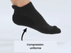 Calze di supporto autentiche – calze a compressione con imbottitura per gambe più leggere e meno dolori ai piedi